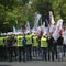 Pracownicy branży energetycznej protestują w Warszawie