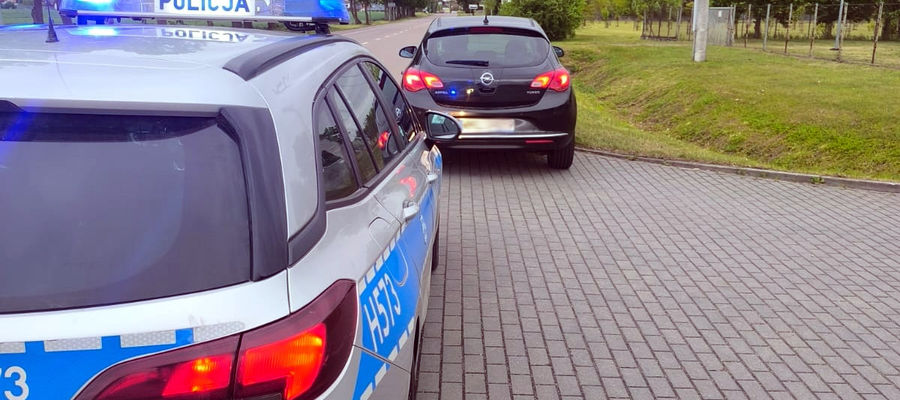 Kierowca opla stracił prawo jazdy