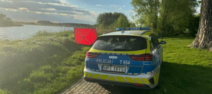 Tragedia nad jeziorem Kalwa. Z jeziora wyłowiono ciało 35-latki