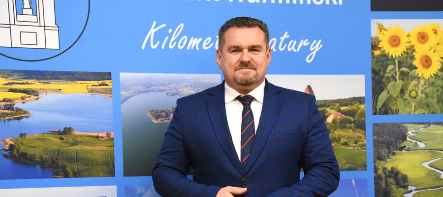 Wójt Gminy Lidzbark Warmiński Fabian Andrukajtis