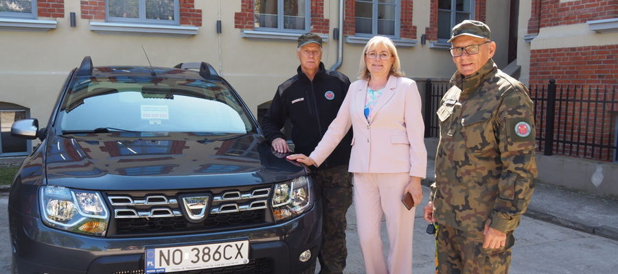 Nowe auto dla Społecznej Straży Rybackiej Powiatu Bartoszyckiego