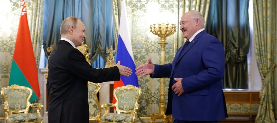  Władimir Putin i Aleksander Łukaszenka
