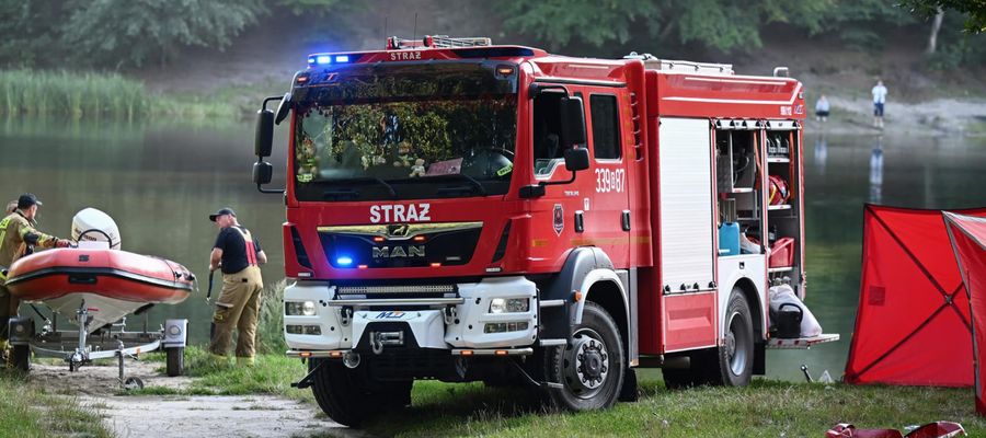 Tragedia na jeziorze. 90-letni mężczyzna wpadł do wody!
