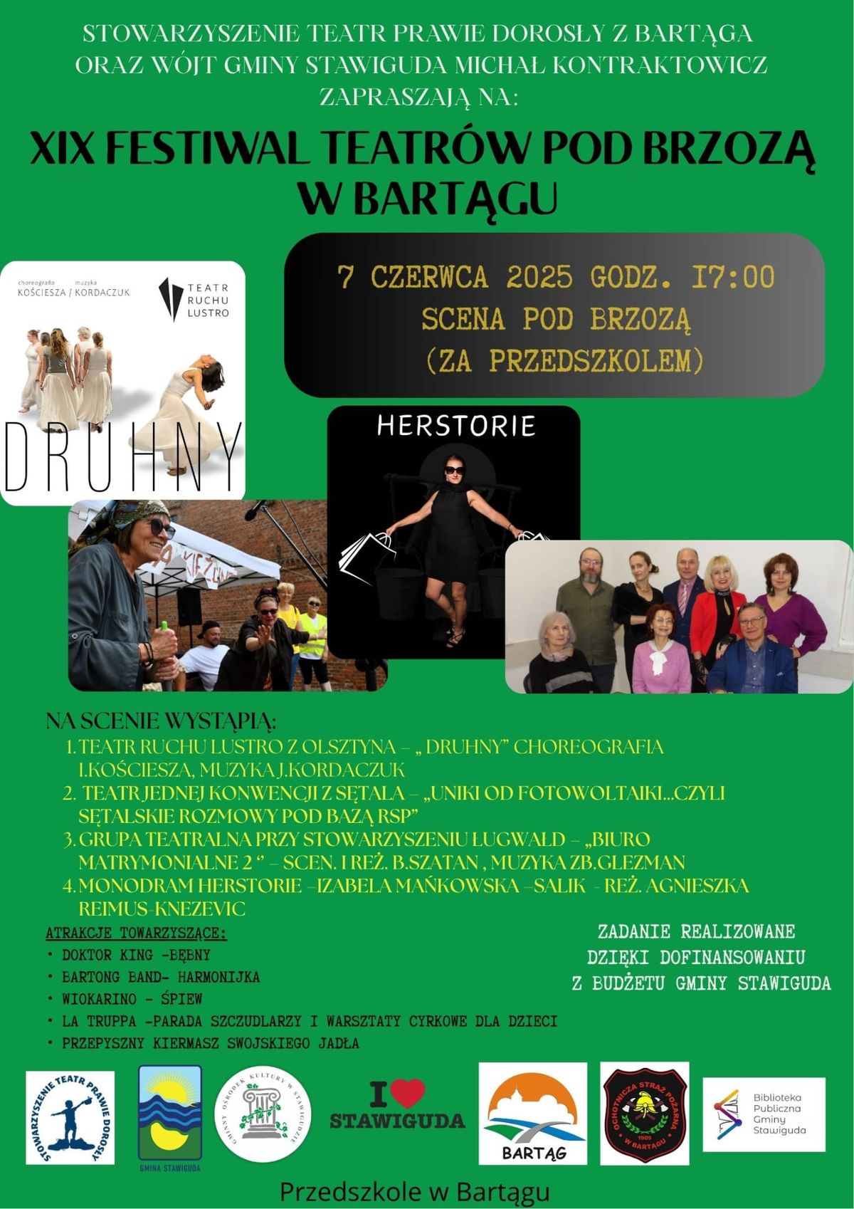 W tym roku odbędzie się XIX edycja Festiwalu w Bartągu
