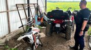 Nastolatkowie na quadzie i crossie uciekali przed policją