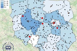 Policyjna Mapa Wypadków Drogowych ze Skutkiem Śmiertelnym - Wakacje 2025