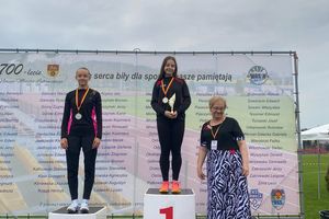 Medale i sukcesy LKS Lubawa na mityngu 700-lecia
