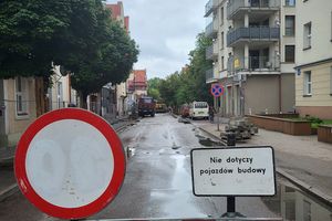 Rozpoczął się kolejny etap prac na Słowackiego