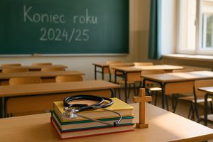 Religia na marginesie, zdrowie w zawieszeniu. Gorący finał roku szkolnego 2024/2025