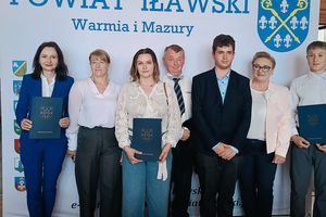 Nagrody starosty dla uczniów Zespołu Szkół w Lubawie