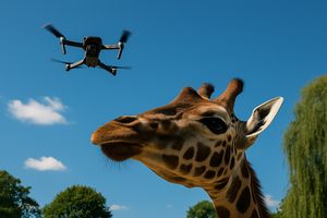 Warszawskie zoo apeluje, by nie latać dronami nad wybiegami zwierząt