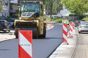 Prace na ul. Augustowskiej w Olsztynie. Trwa kolejny etap [ZDJĘCIA]