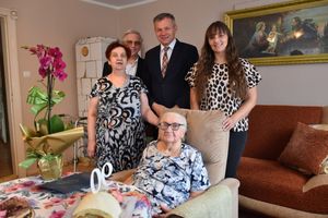Jolanta Strzelecka świętowała 90. urodziny