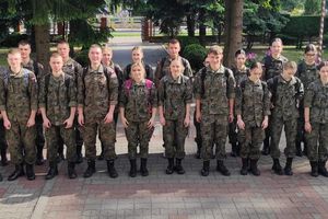 Marsz kondycyjny mundurowych z elementami lokalnej historii
