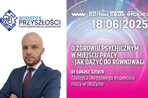 O zdrowiu psychicznym w miejscu pracy - jak dążyć do równowagi - dr Łukasz Sztych