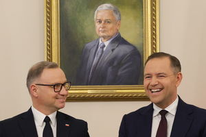 Prezydent Duda spotkał się z Karolem Nawrockim