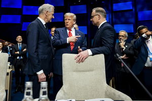 Spotkanie Dudy i Trumpa na marginesie szczytu w Hadze