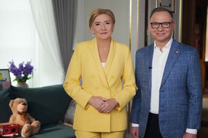 Para Prezydencka złożyła życzenia najmłodszym. "Niech nigdy nie opuszcza Was dziecięcy optymizm"