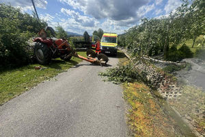 Traktorem na gazie – aż 8 promili!