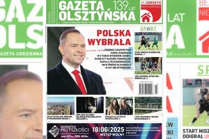 Najnowsze wydanie Gazety Olsztyńskiej
