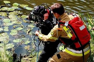 Tragedia nad rzeką: 51-latek nie przeżył mimo reanimacji