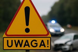Wypadek koło Radomia – DK12 zamknięta, ruch lokalnymi drogami