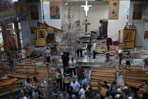 Zamachowiec samobójca. Zaatakował podczas mszy w Damaszku