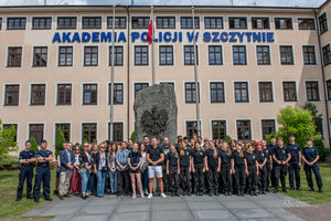 Elbląscy studenci i uczniowie z wizytą w Akademii Policji w Szczytnie 
