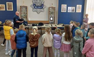 Wyjątkowi goście z wizytą w komendzie Policji