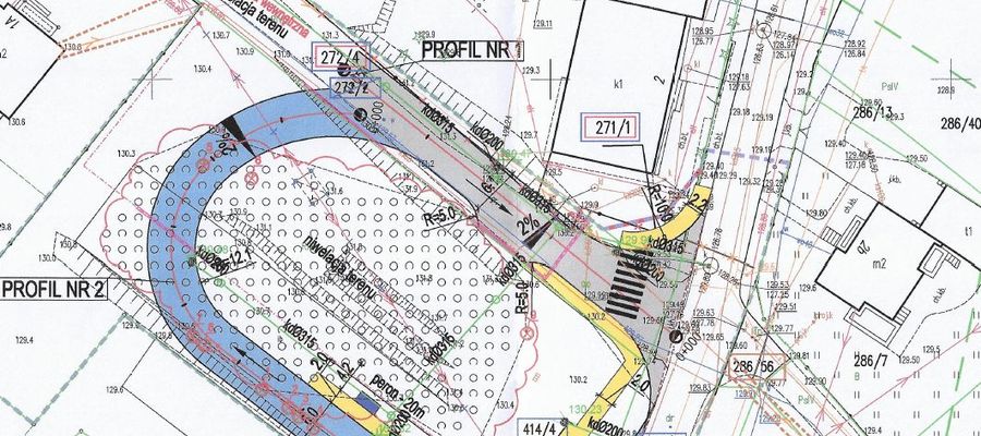 Projekt techniczny nowej pętli autobusowej 
