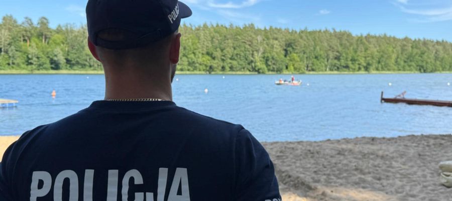 Trwają poszukiwania zaginionego nurka na jeziorze Łęsk