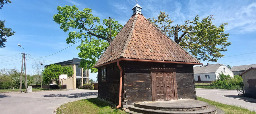 Tak wyglądała kaplica św. Huberta przed podjęciem prac konserwatorskich