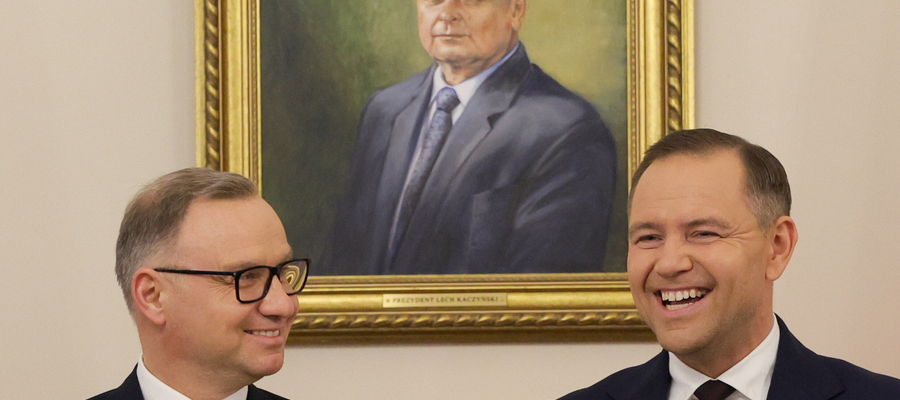 Karol Nawrocki i Andrzej Duda