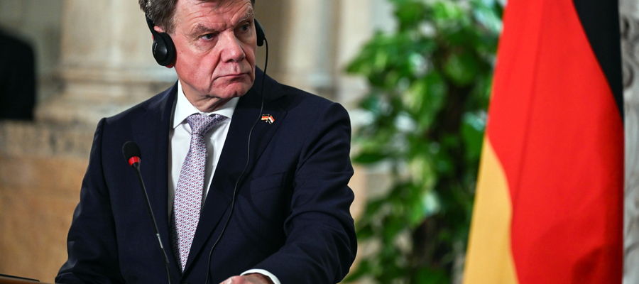 Niemiecki minister spraw zagranicznych Johann Wadephul.
