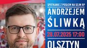 Spotkanie z posłem Andrzejem Śliwką w Olsztynie. "Wygrała Polska"