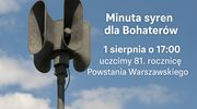 Syreny zabrzmią w całym kraju. To nie alarm, a hołd dla Powstańców