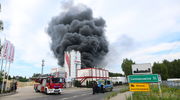 Ogromny pożar hali produkcyjno-magazynowej w Siemianowicach Śląskich [ZDJĘCIA] 