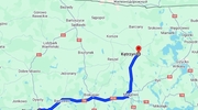 Z Kętrzyna do Olsztyna