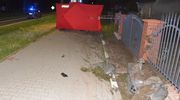 Dwoje młodych ludzi zginęło po uderzeniu motocykla w słupek ogrodzenia