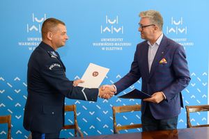 Nowe porozumienie dla bezpieczeństwa. UWM i olsztyńska policja łączą siły