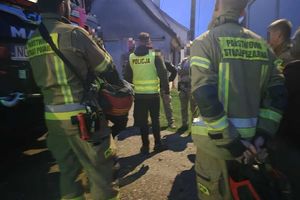 Groźny incydent w Pieckach. Policja wyjaśnia przyczyny wybuchu