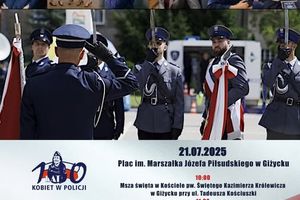 Wojewódzkie obchody Święta Policji w Giżycku