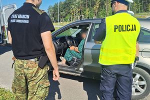 Nielegalni migranci zatrzymani na ekspresówce