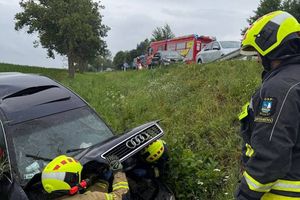 Pechowy czwartek, dwa groźne wypadki w powiecie giżyckim