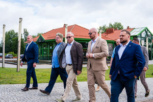 Europoseł Jacek Protas z wizytą w Gołdapi
