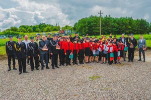 OSP Surminy. Ślubowanie młodych strażaków