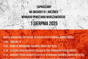 Smutna wiadomość w przeddzień rocznicy wybuchu Powstania Warszawskiego