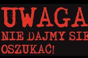 Uwaga! Ostrzeżenie przed próbami oszustwa!