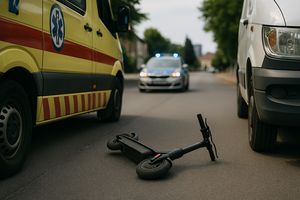 12‑latek wpadł pod busa w Lubawie
