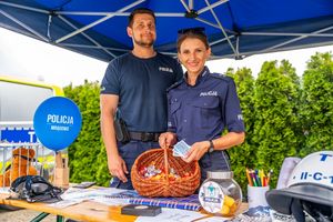 Policjanci promowali bezpieczeństwo podczas festynu